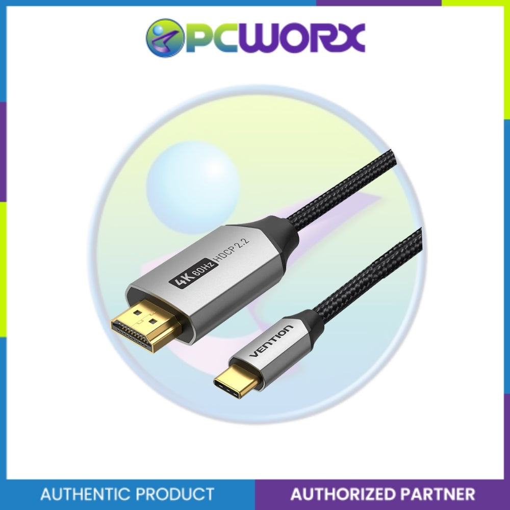 Vention CRBBF USB-C to 4K HDMI Cable 1M, 2M