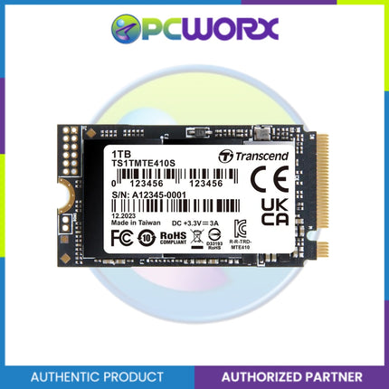 Transcend TS1TMTE410S 1TB M.2 NVMe 2242 PCIe Gen4 x4