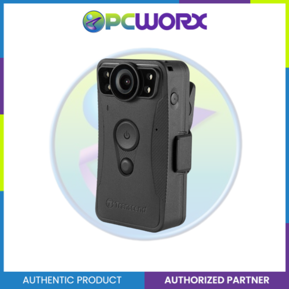 Transcend TS128GDPB30A 128GB Camera, Drive Pro Body 30, Wi-Fi & Bluetooth