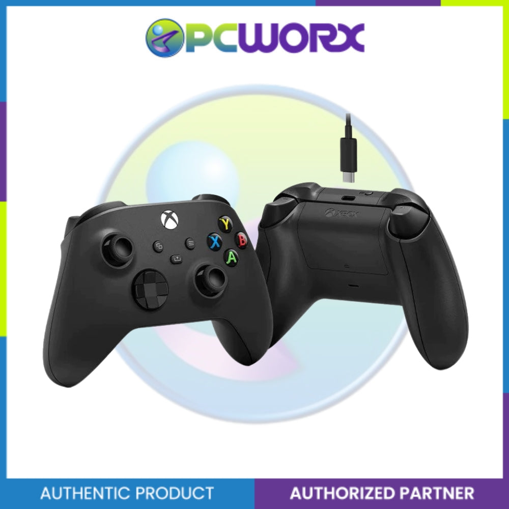 Xbox Wireless Controller 1V8-00017 Carbon Black (Asian) USBC CblforPCWin