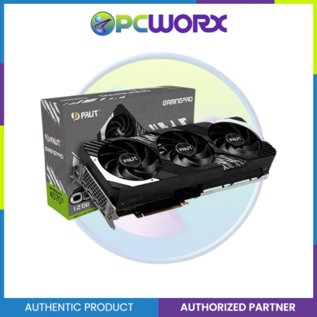 PALIT NVIDIA® GeForce RTX™ 4070 Ti GamingPro 12GB GDDR6X 192-bit PCIe Graphics Card with 3xDP/HDMI