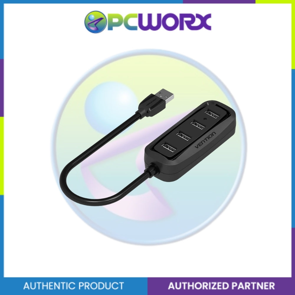 Vention VAS-J43-B050 USB-A/USB 2.0x4 Nickel-plated 480Mbps (USB 2.0) 0.5M,1M