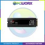 Samsung MZ-V9P2T0CW 2TB 990 PRO With Heatsink NVME M.2 SSD Black