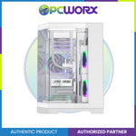 Coolman Spectra M-ATX  Gaming PC Chassis - White