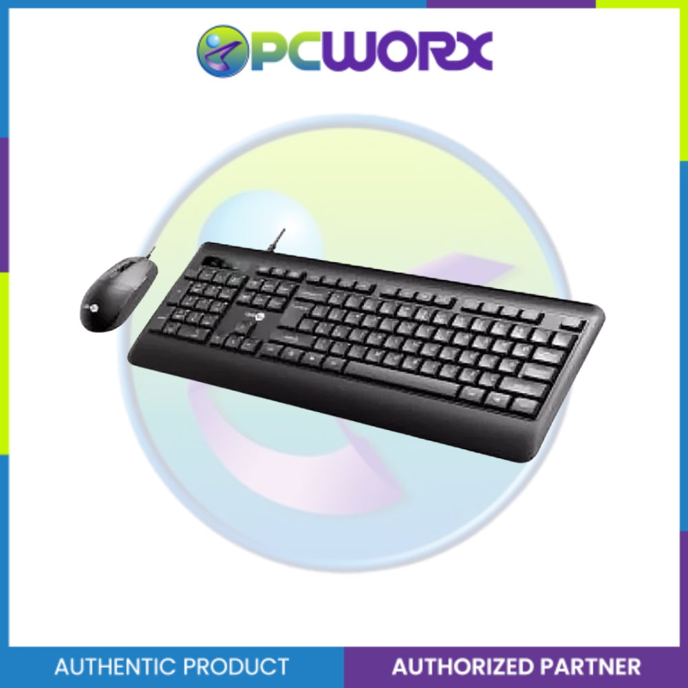 Lecoo CM104 Combo Wired Keyboard and Mouse Black