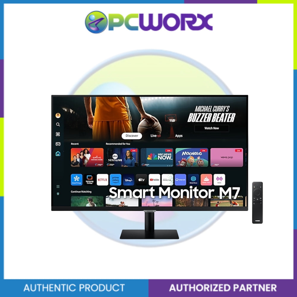 Samsung LS32DM700UEXXP 32" Smart Monitor M7 M70B UHD Monitor
