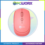 Lecoo WS202 Wireless Mouse Grey/Pink/Cyan