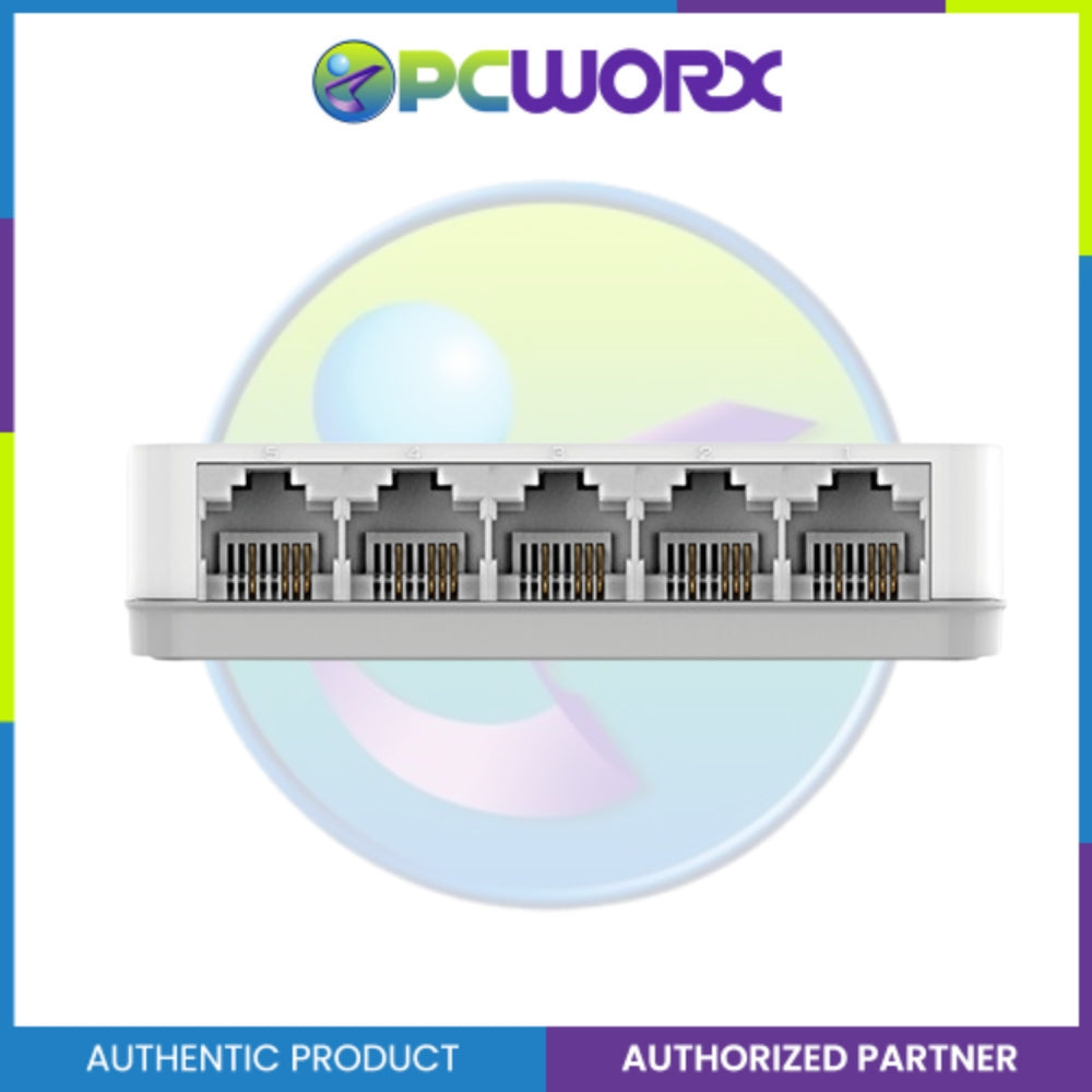 D-Link DES-1005C 5-port 10/100Mbps Unmanaged Fast Ethernet Switch (Plastic)