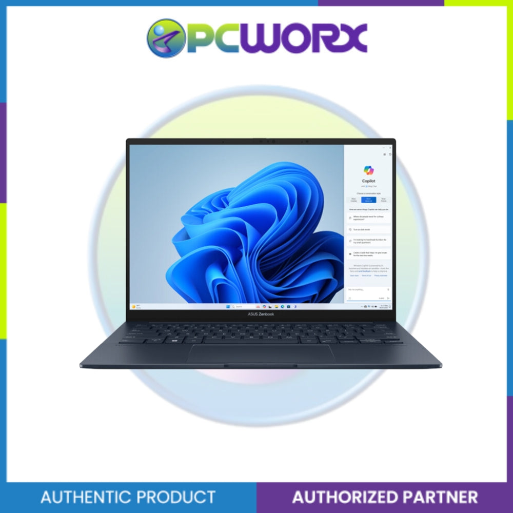 Asus UX3405MA-PP677WSM Ultra 7 16GB 1TB SSD 14" Oled Shared Win11 H&S+M365 Blue