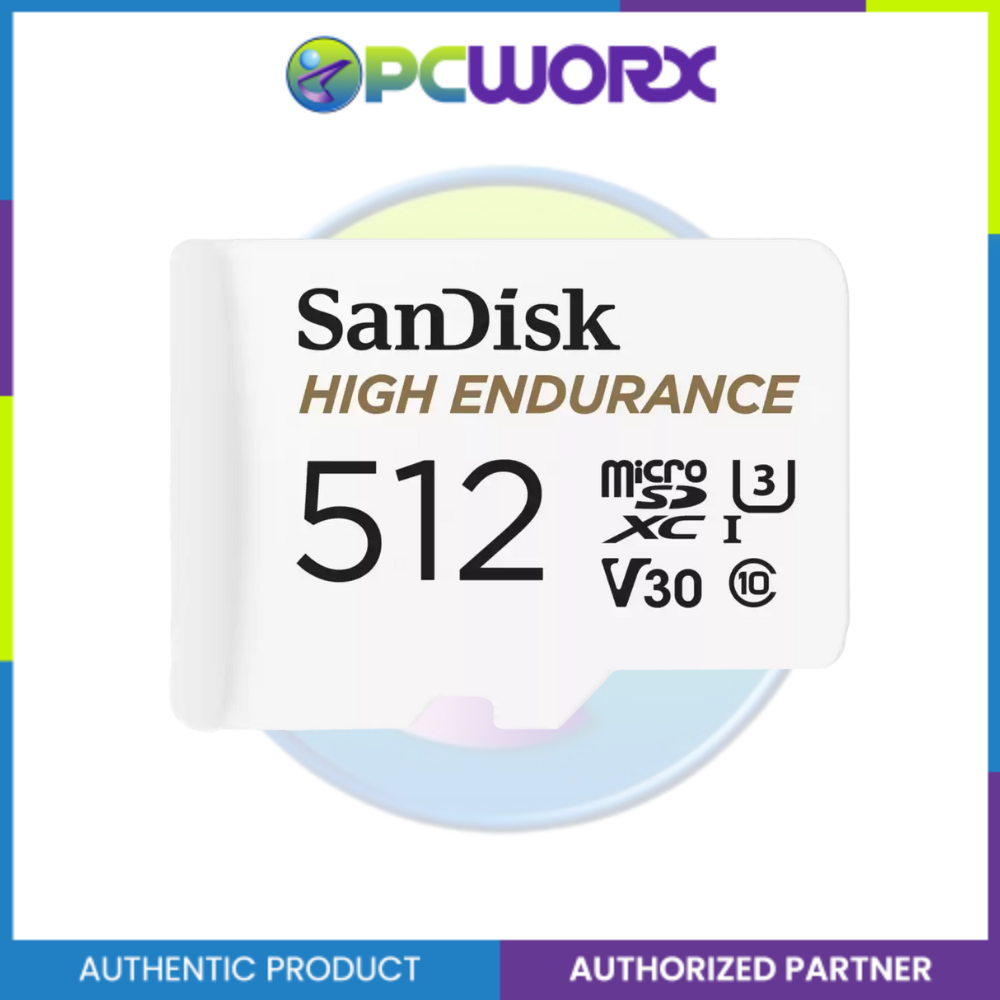 Sandisk SDSQQNR-512G-GN6IA 512GB High Endurance Micro SD with Adapter