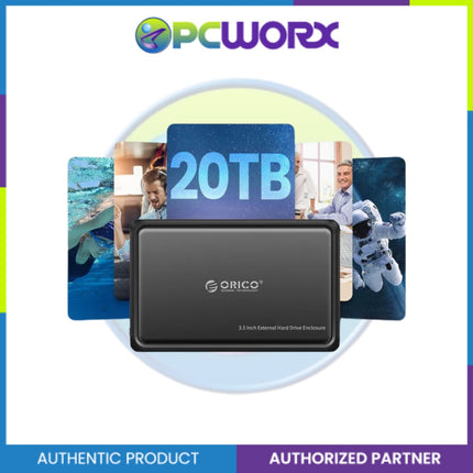 Orico DDL35-U3-US-BK-BP 2.5/3.5 Enclosure