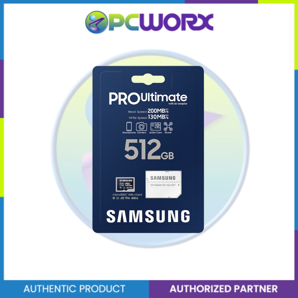 Samsung MB-MY512SA/WW 512GB pro Ultimate Micro SD