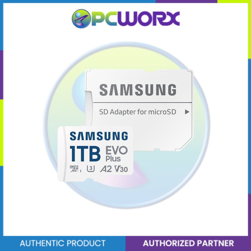 Samsung MB-MC1T0SA/APC 1TB Micro SD EVO Plus V30 Nand Class 10 With Adapter