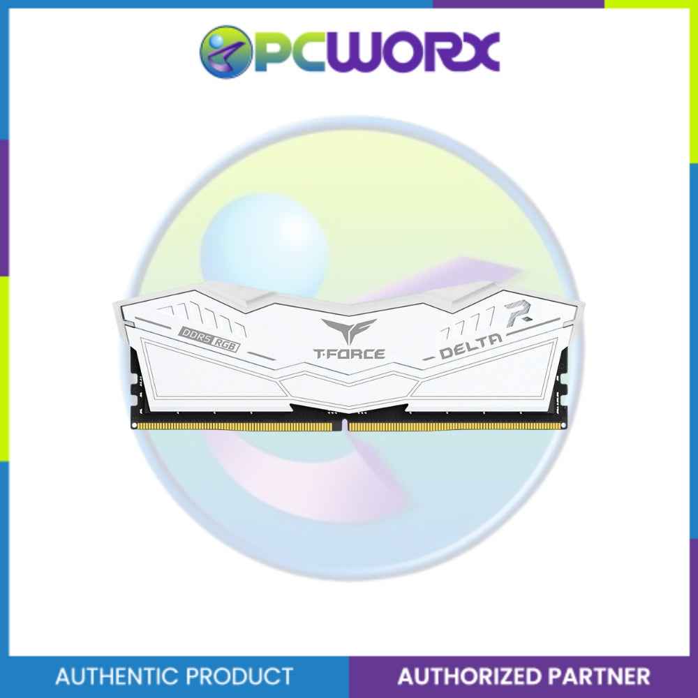 TeamGroup FF4D516G5200HC40C01 Delta RGB 16GB 5200Mhz DDR5 Dimm White