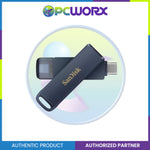 Sandisk SDIXD0N-256G-GN6NE 256GB IXpand USB 3.2 Lightning and Type C Metallic S