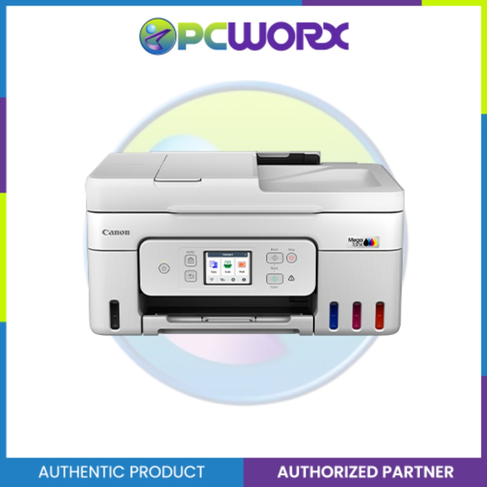 Canon G4780 Mega Tank 3in1 Wi-Fi Duplex w/ ADF White Printer