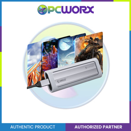 Orico AXM2-G2-GY-BP Type-C M.2 SSD Enclosure