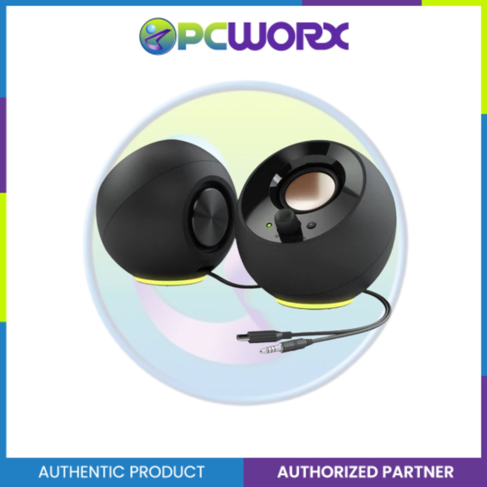 Creative MF1725 Pebble SE USB Powered Speakers Black/White