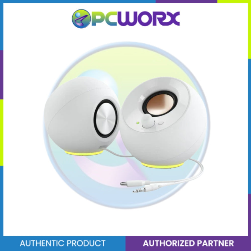 Creative MF1725 Pebble SE USB Powered Speakers Black/White