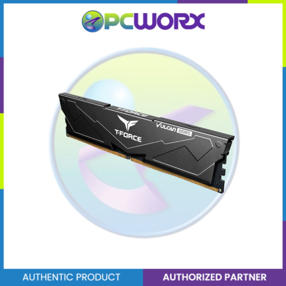 TeamGroup Vulcan DDR5 FLBD516G5200HC40CDC01 16GB (2x8) DDR5 5200Mhz CL40 Dimm Bl