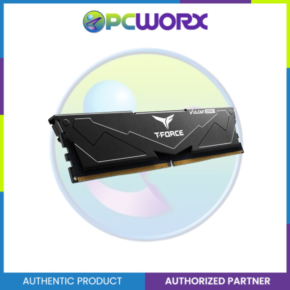 TeamGroup Vulcan DDR5 FLBD516G5200HC40CDC01 16GB (2x8) DDR5 5200Mhz CL40 Dimm Bl