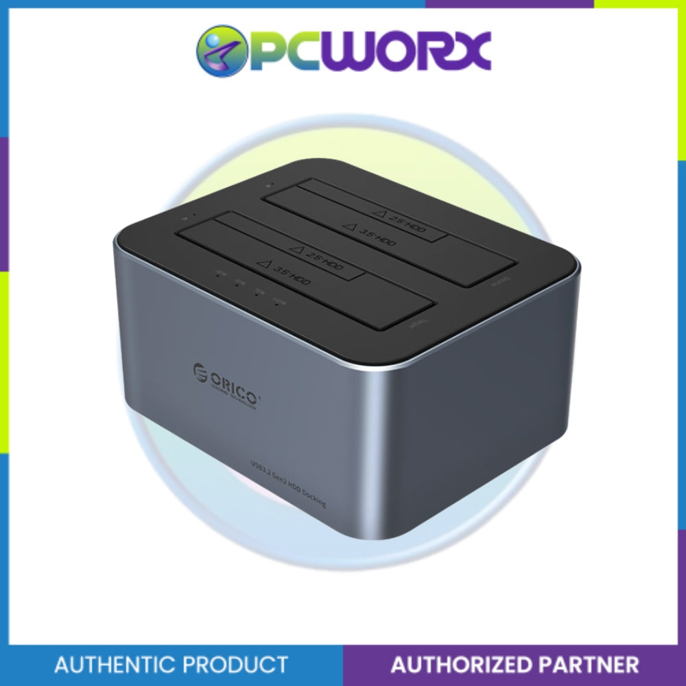 Orico 6626C3-C-V1-US-GY-BP-HW 2 Bay Docking