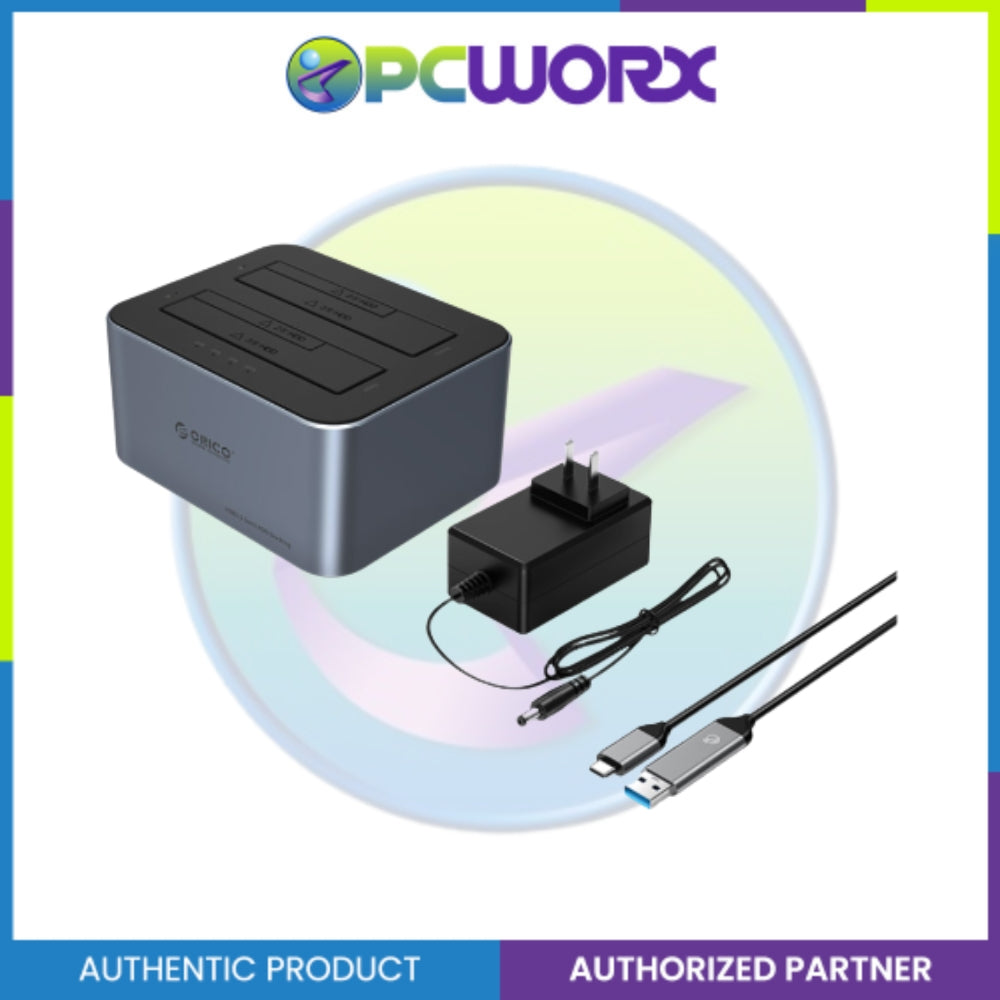 Orico 6626C3-C-V1-US-GY-BP-HW 2 Bay Docking