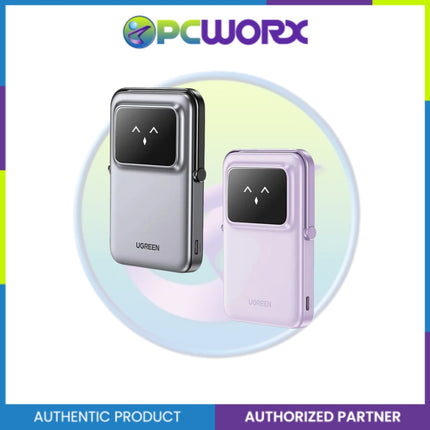 Ugreen PB571/35606 5000mAh MIni Magnetic Wireless 20W Power Bank Purple/Gray