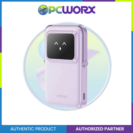 Ugreen PB571/35606 5000mAh MIni Magnetic Wireless 20W Power Bank Purple/Gray
