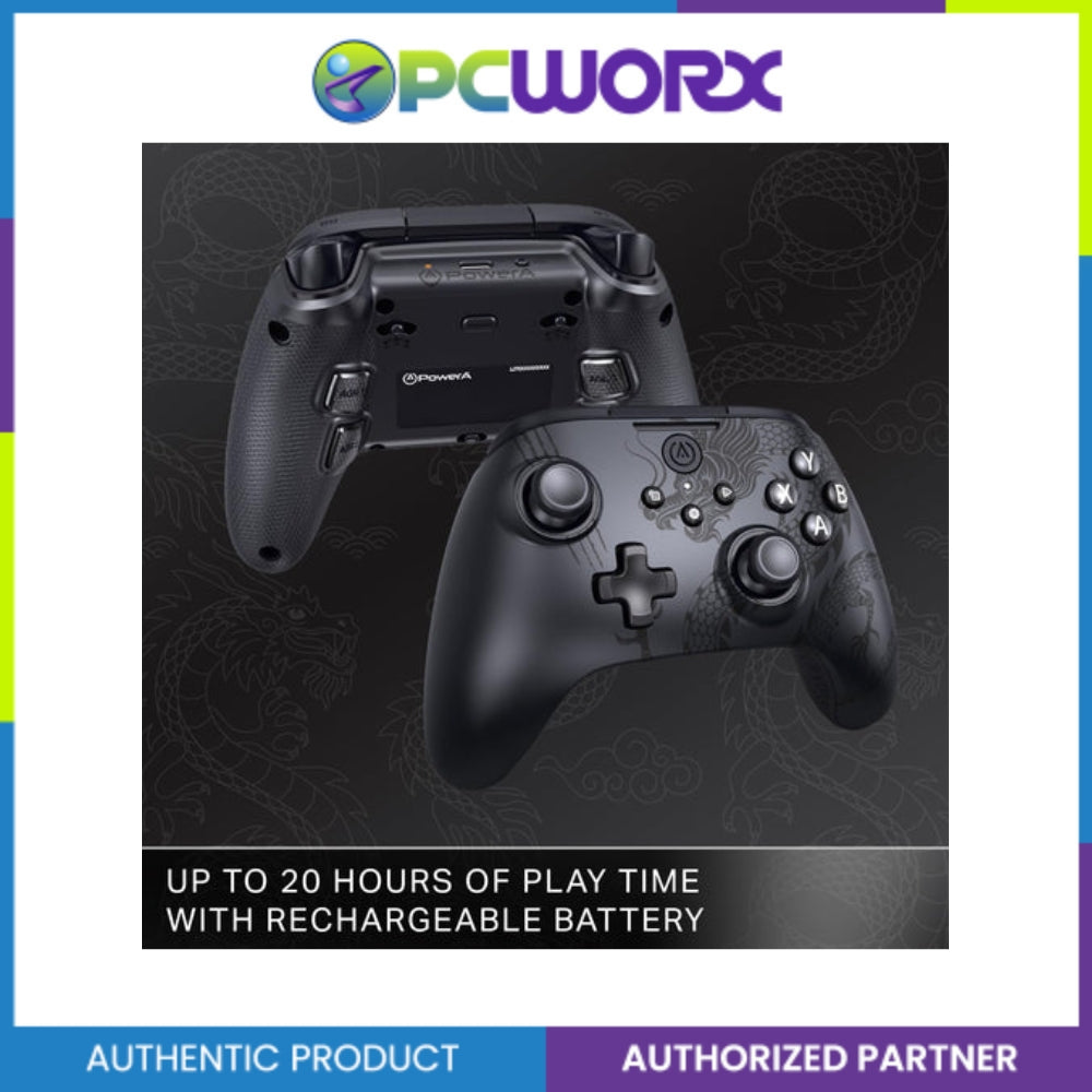 Power A PCGP0402-01 Battle Dragon Core Wireless Controller Black