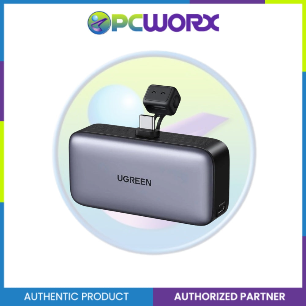 Ugreen PB503/35338 5000mAh Power Bank with Built-in USB-C Connector