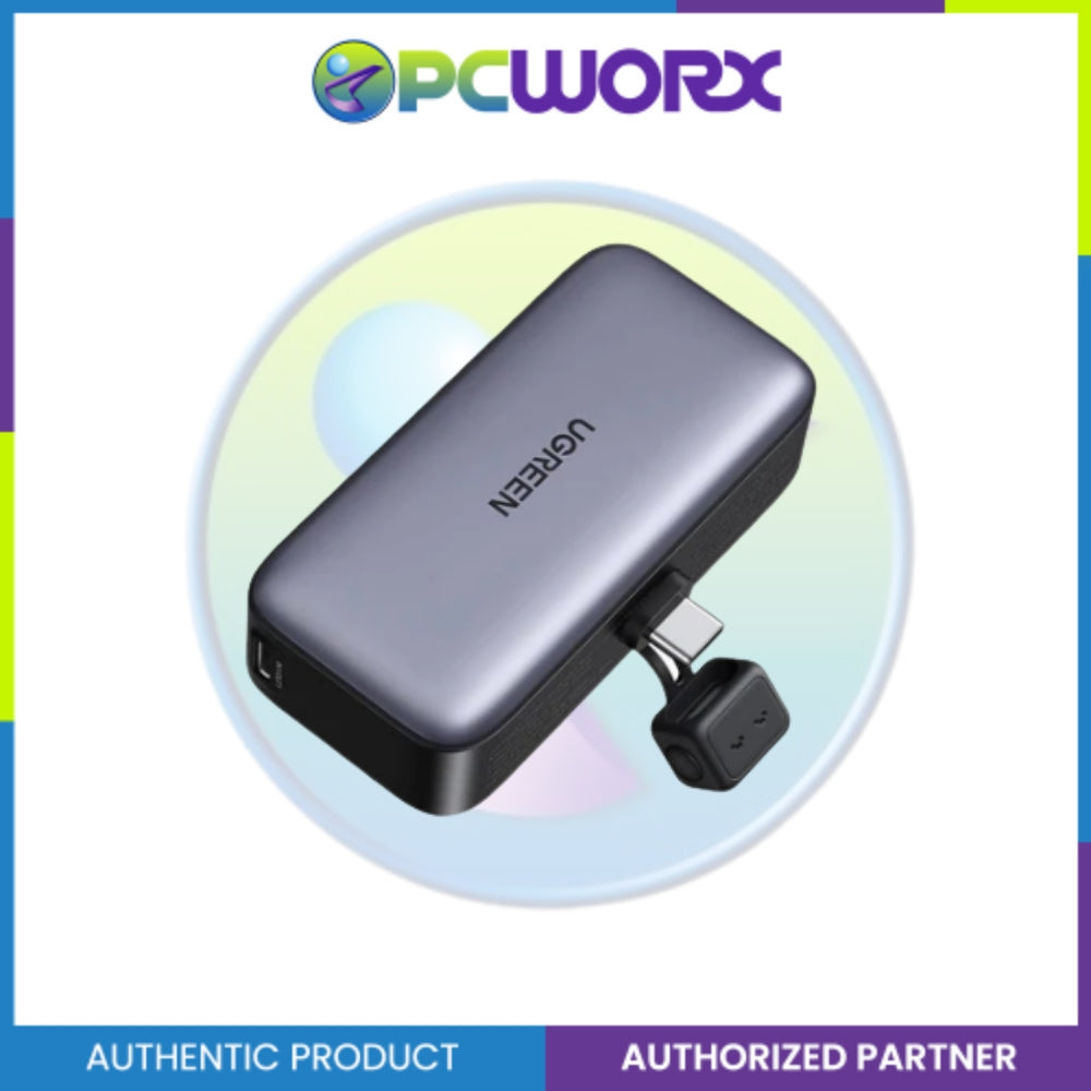 Ugreen PB503/35338 5000mAh Power Bank with Built-in USB-C Connector