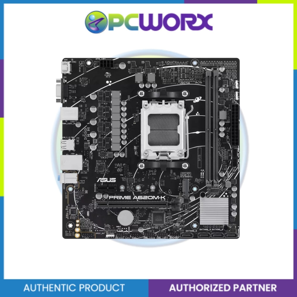 Asus Prime A620M-K-CSM AM5 DDR5 M-ATX