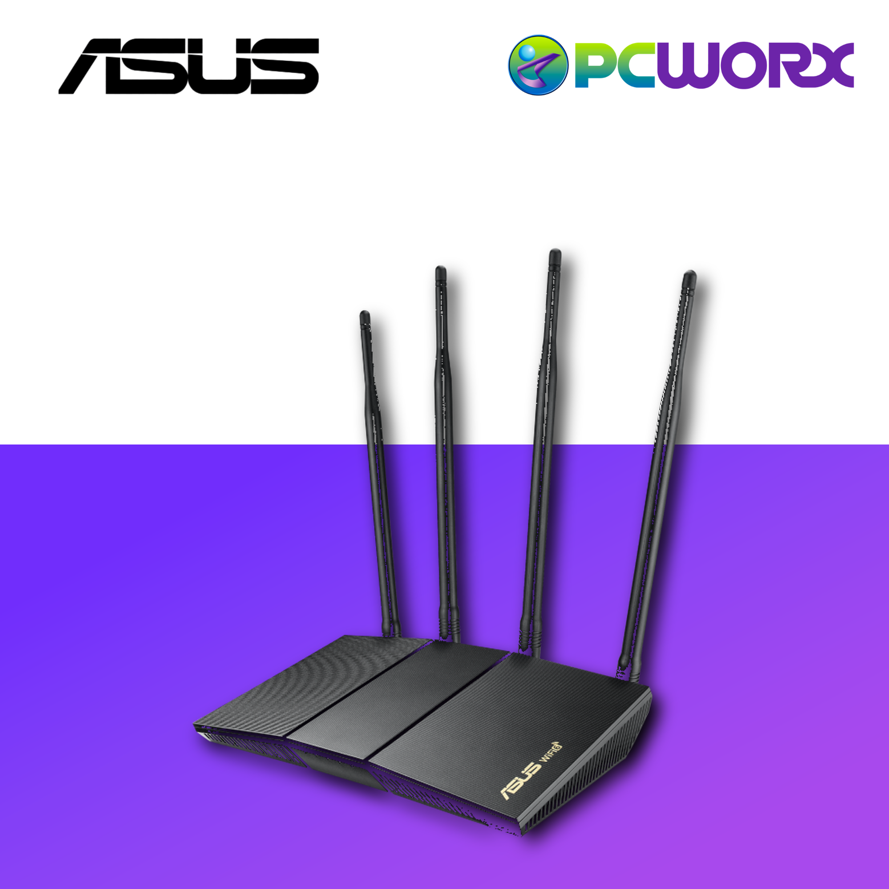 Asus TUF-BE3600 Dual Band Wifi7 Smart AiMesh Extendable Router Black