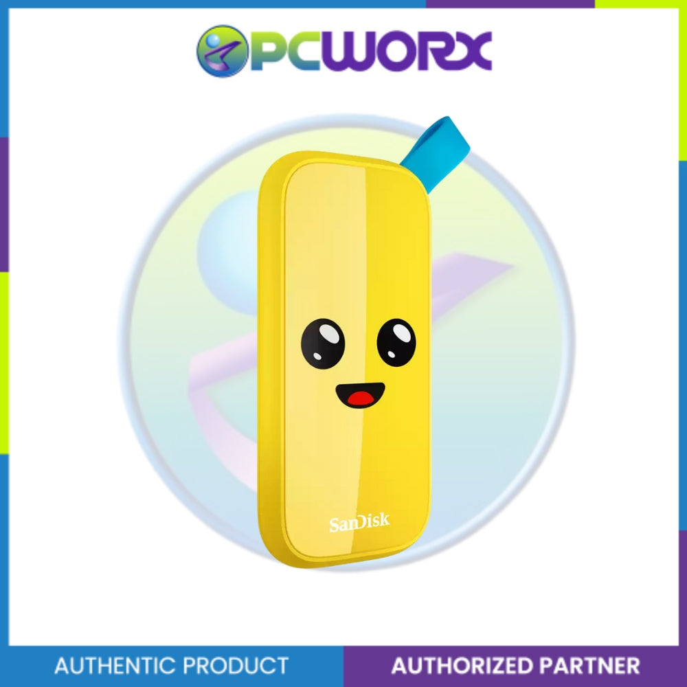 Sandisk SDSSDE30-2T00-G25F 2TB Portable SSD USB3.2 800MB/S Fortnite Peely Edition