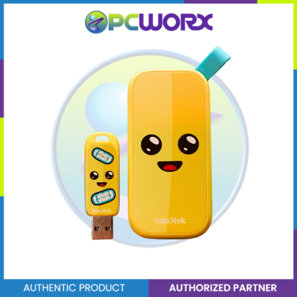 Sandisk SDSSDE30-1T00-G25F 1TB Fortnite Portable SSD Peely Edition