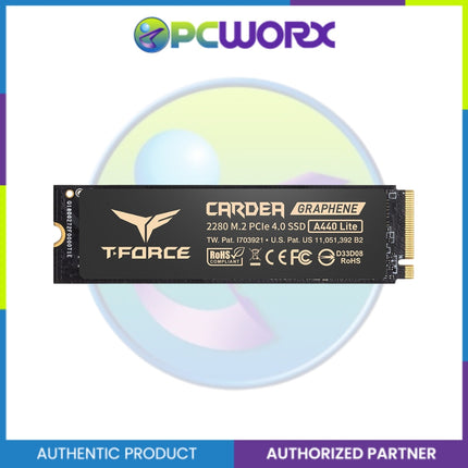 TeamGroup TM8FFQ512G0C129 512GB A440 Cardea Lite Graphene HeatSink M.2 NVME SSD