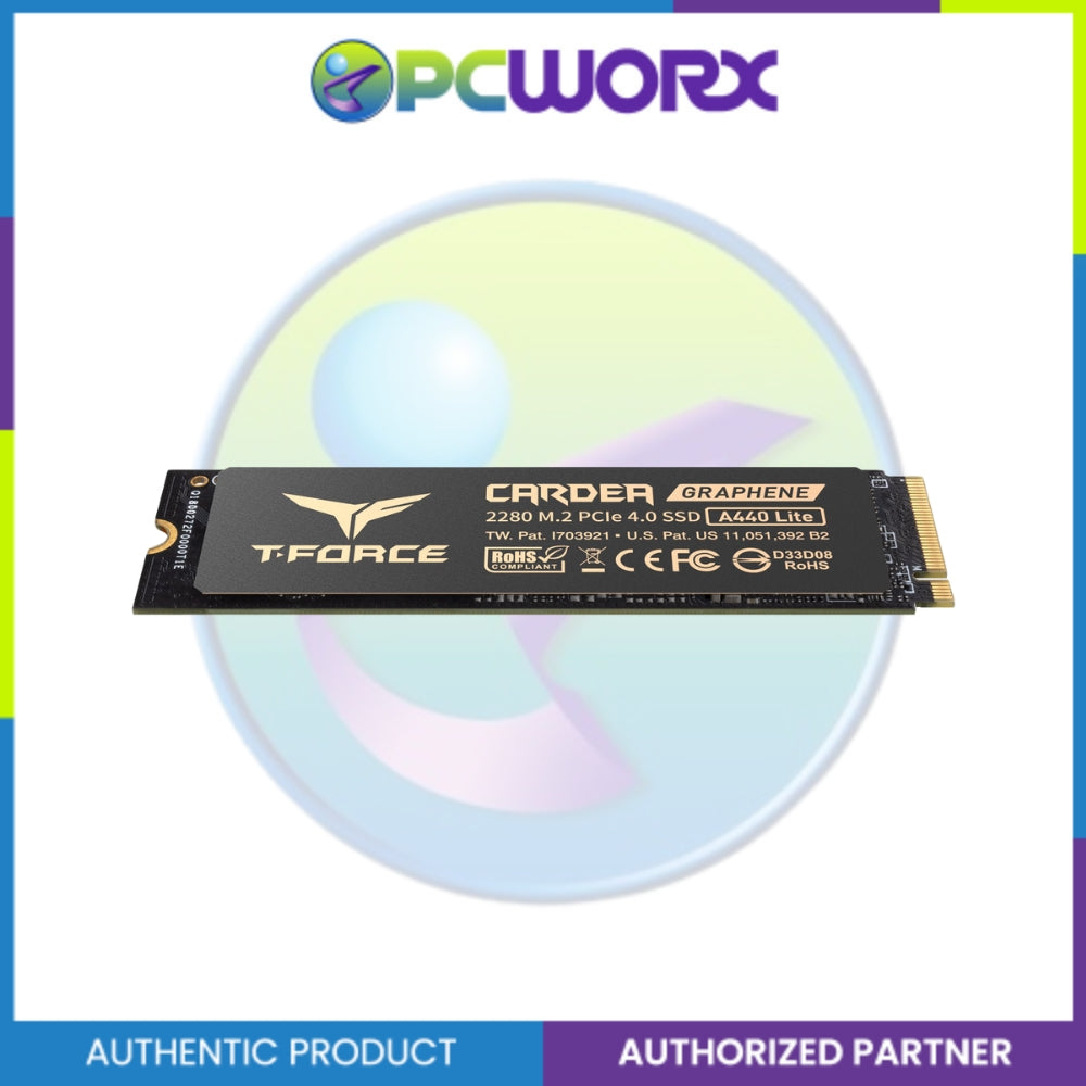 TeamGroup TM8FFQ512G0C129 512GB A440 Cardea Lite Graphene HeatSink M.2 NVME SSD