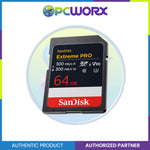 Sandisk SDSDXDM-128G-064G-GN4IN 128GB,64GB Extreme Pro SD V90 U3 C10 UHS- II, 300/300MB/S