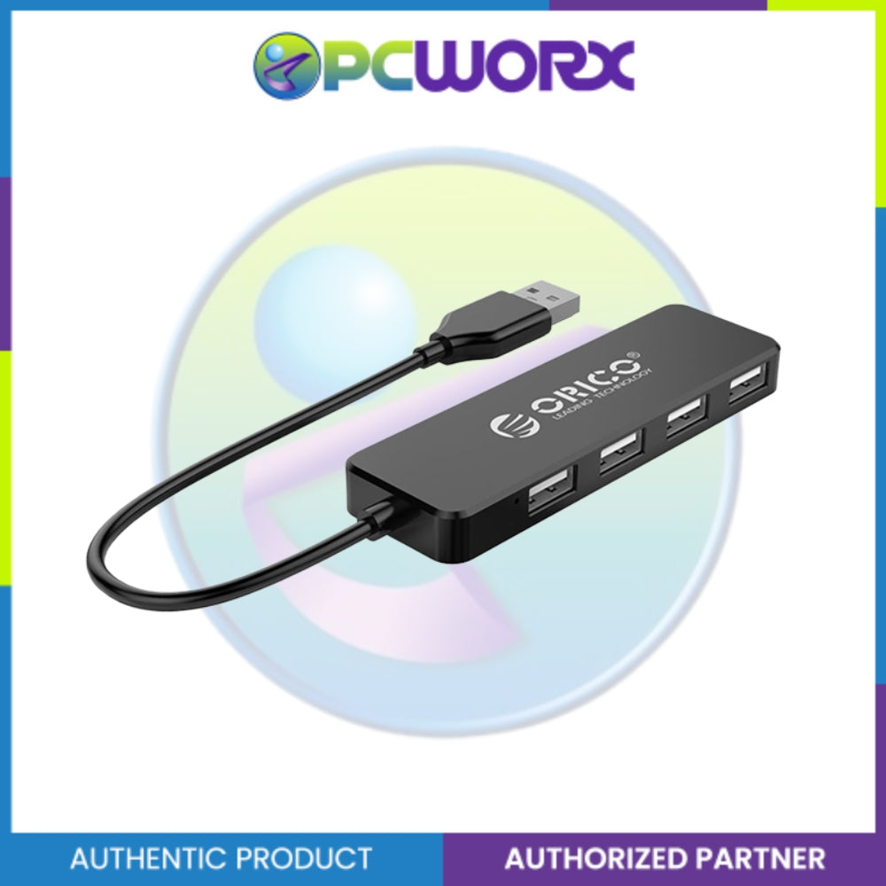 Orico FL01-BK-BP 4port USB2.0 Hub Black