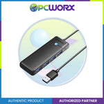 Orico PAPW4A-U3-015-BK-EP Side Plug 4port USB3.0 Hub 15cm