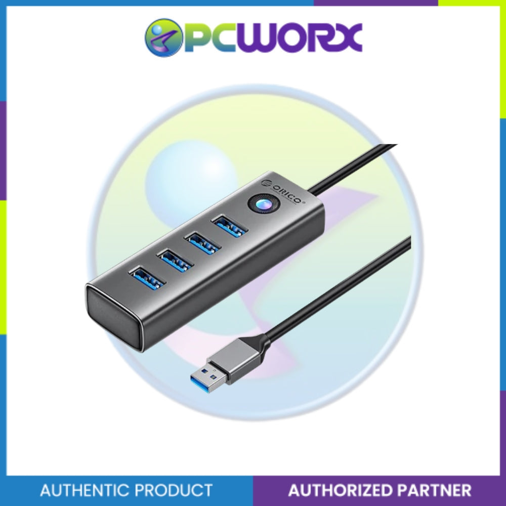 Orico PDD4U-U3-015-GY-EP 5Gbps 4 port USB 3.0 Hub 15cm