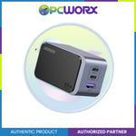 Ugreen X553/45223 Nexode S USB-A+2*USB-C 65W  GaN Tech Fast Charger Black