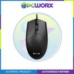 Aula AM104 USB Wired Mouse Black