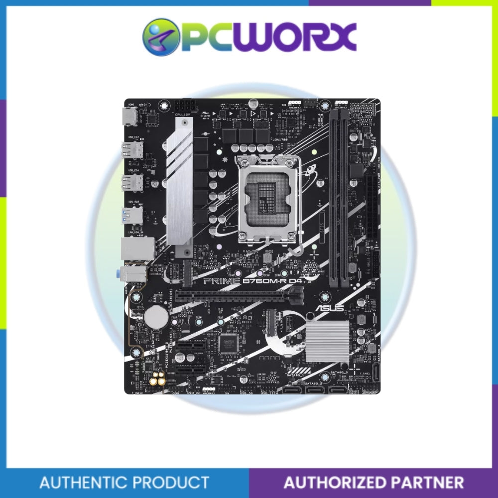 Asus B760M-R Prime D4 Intel B760 LGA 1700 Micro-ATX