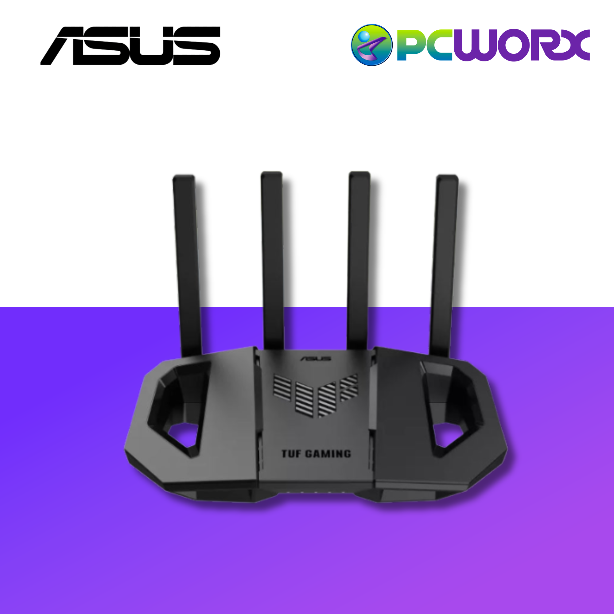 Asus TUF-BE3600 Dual Band Wifi7 Smart AiMesh Extendable Router Black