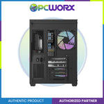 DarkFlash C285P V2 TG Dual Chamber Luxury ATX Casing Black/White