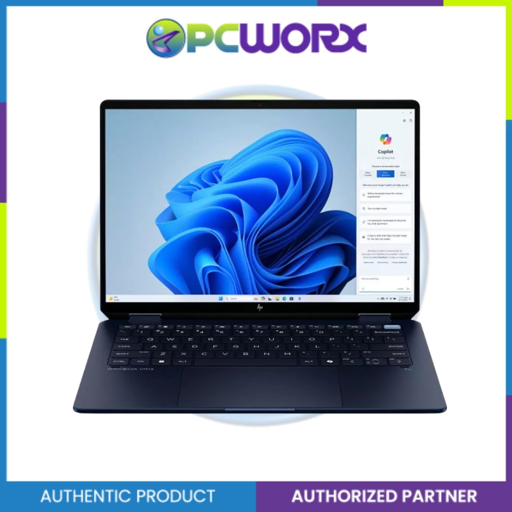 HP Omnibook Ultra Flip 14-fh0087TU Ultra7-256V 16GB 1TB 14" IntelArc W11H&S+M365