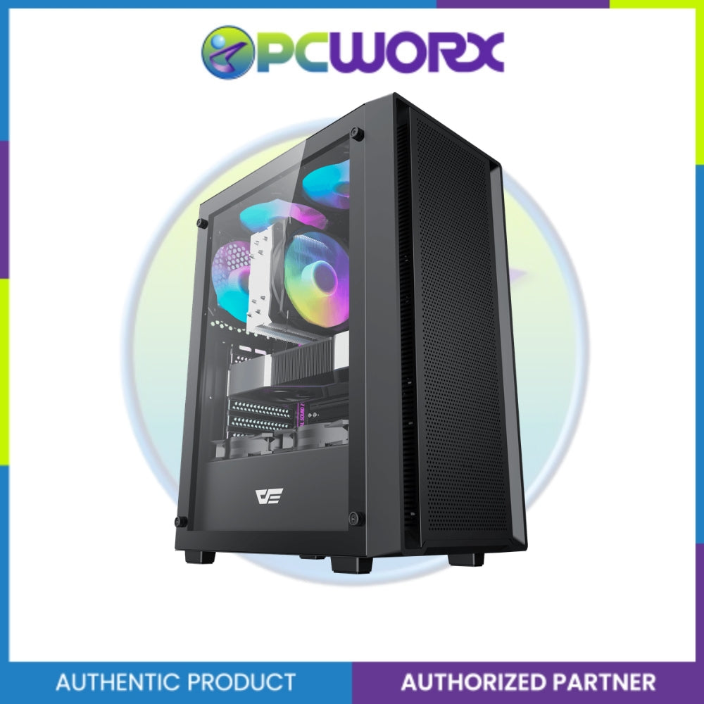 Darkflash A305 TG ATX Casing Black/White