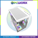 DarkFlash C285P V2 TG Dual Chamber Luxury ATX Casing Black/White